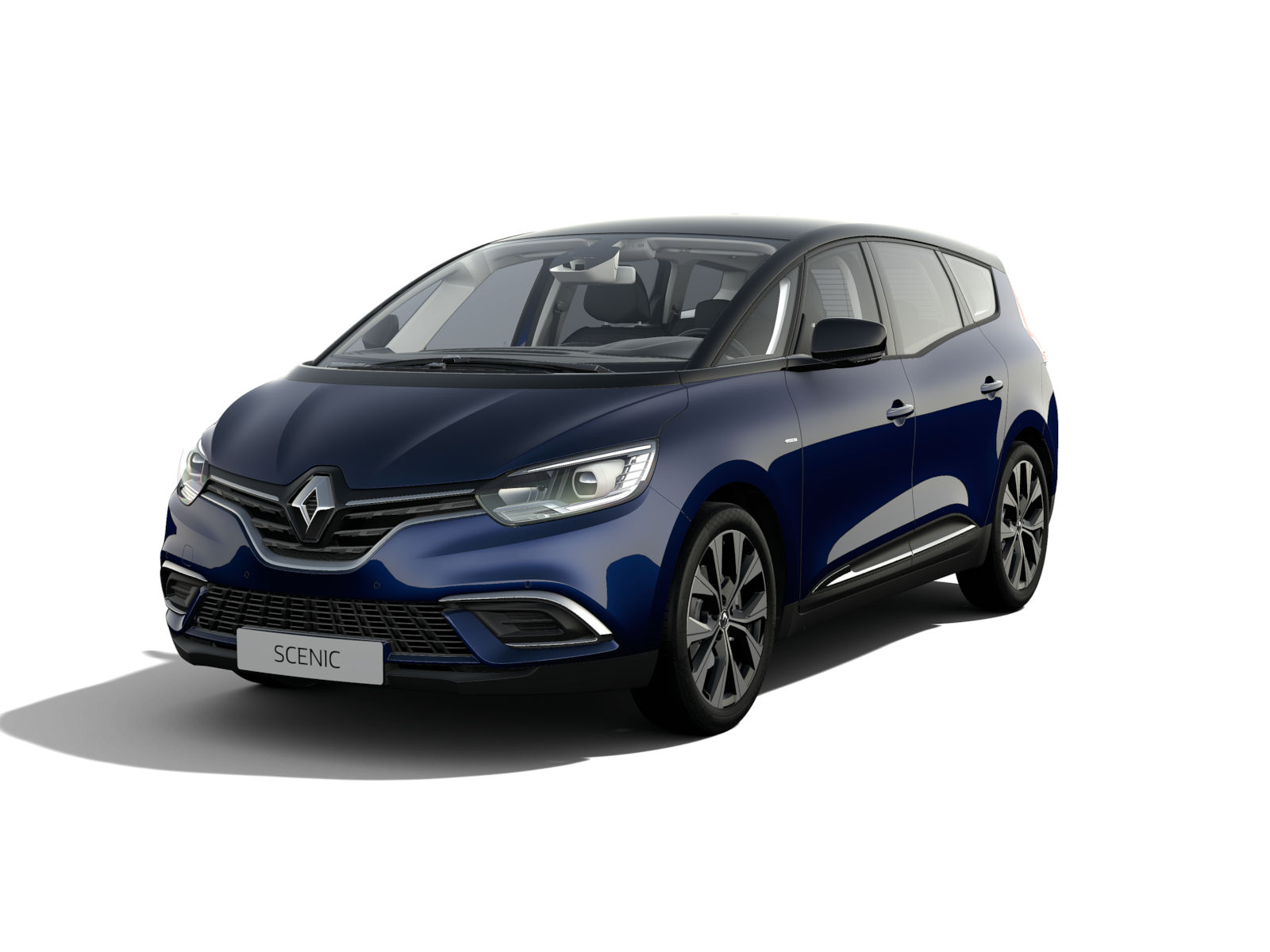 Renault GRAND SCENIC – Bleu Cosmos avec toit en Noir Etoile