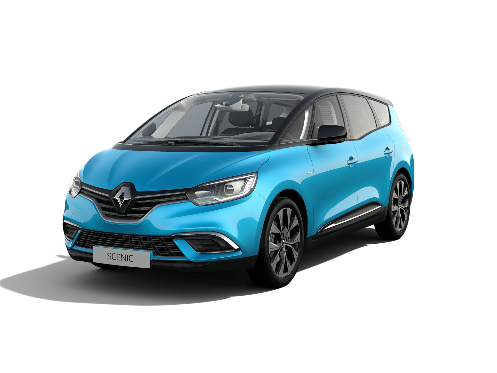 Renault GRAND SCENIC – Bleu Topaze avec toit Noir Étoile