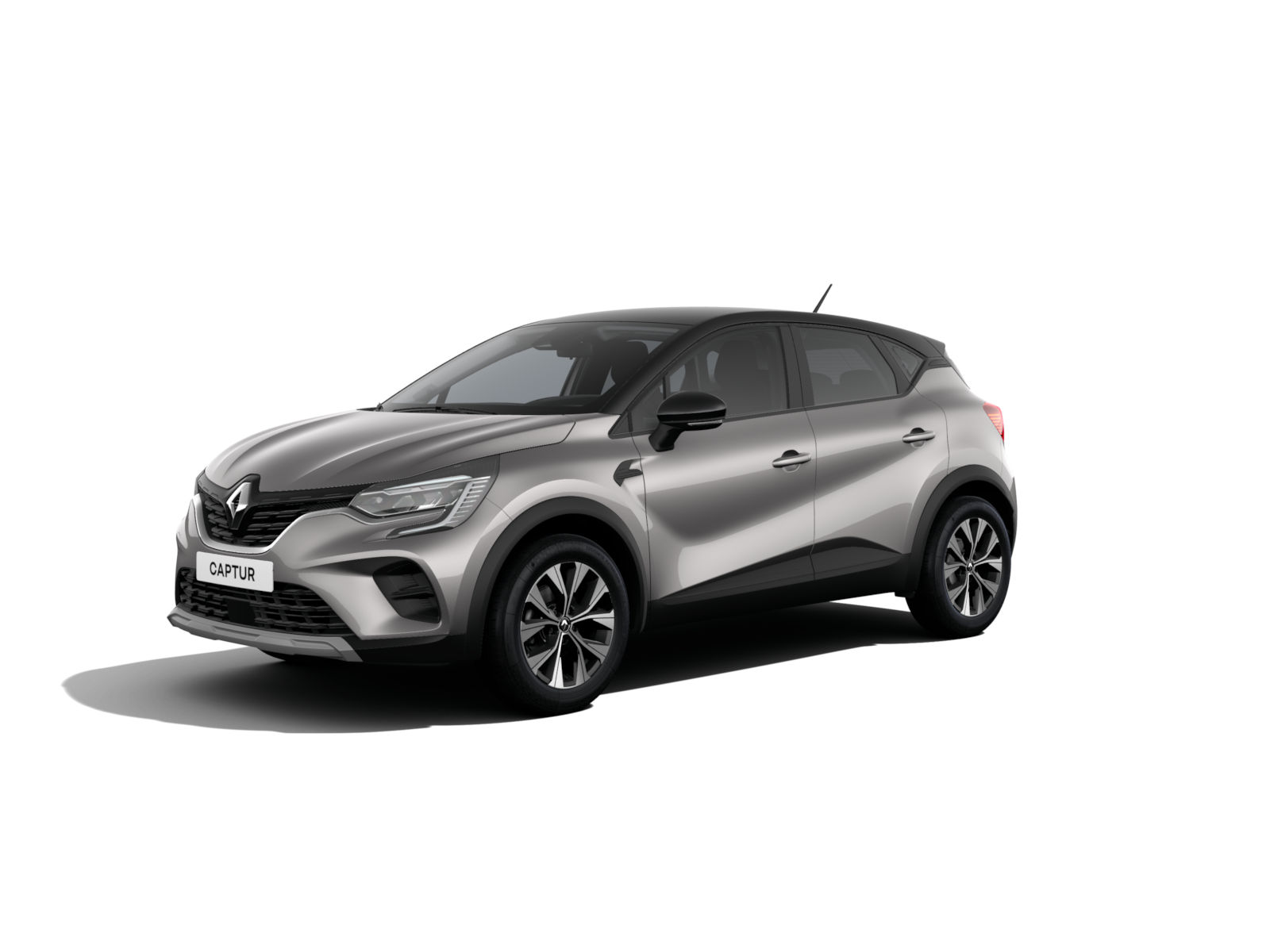 Renault CAPTUR E-TECH FULL HYBRID – gris gassiopée avec toit en noir étoile