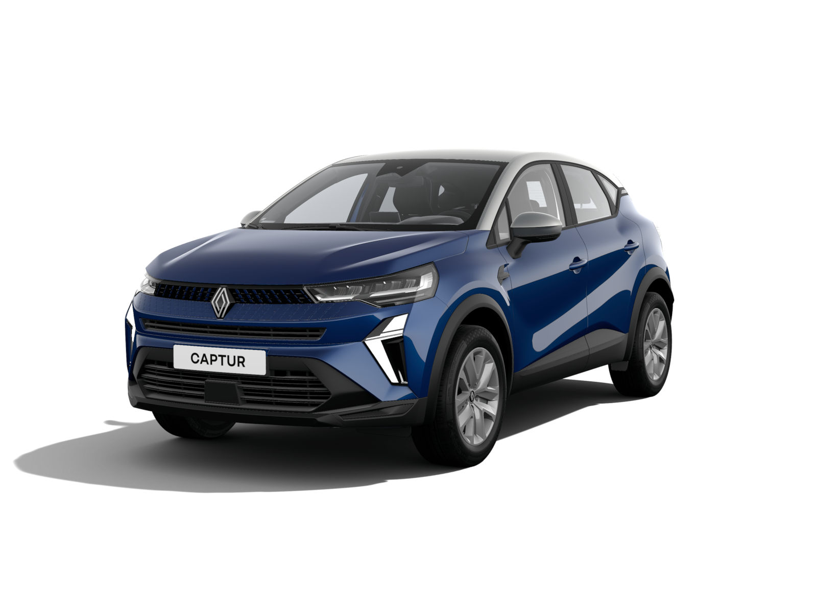 Renault new Captur – bleu iron avec toit en gris highland